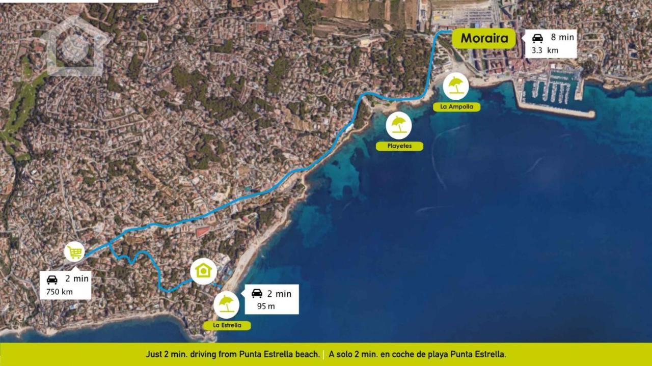 Solhabitat Moraira Dreams Villa ภายนอก รูปภาพ